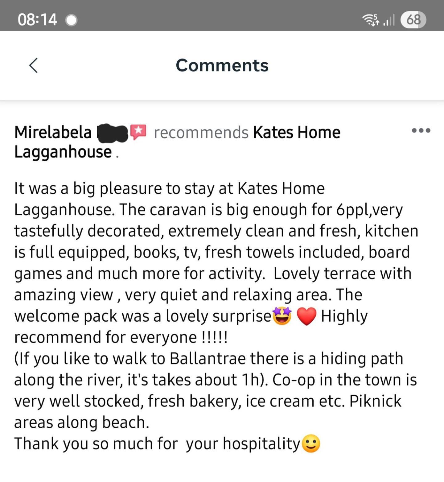 Kates Home Lagganhouse Woodland Way 19 Ballantrae Eksteriør billede